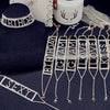 sexy 6 letters Rhinestone Necklace for women kissing love letter sparkling crystal necklace wedding party jewelry gifts