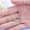 Female 925 Sterling Silver Butterflies Pendants And Necklaces For Women Wedding  Jewelry  GaaBou