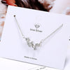 Female 925 Sterling Silver Butterflies Pendants And Necklaces For Women Wedding  Jewelry  GaaBou