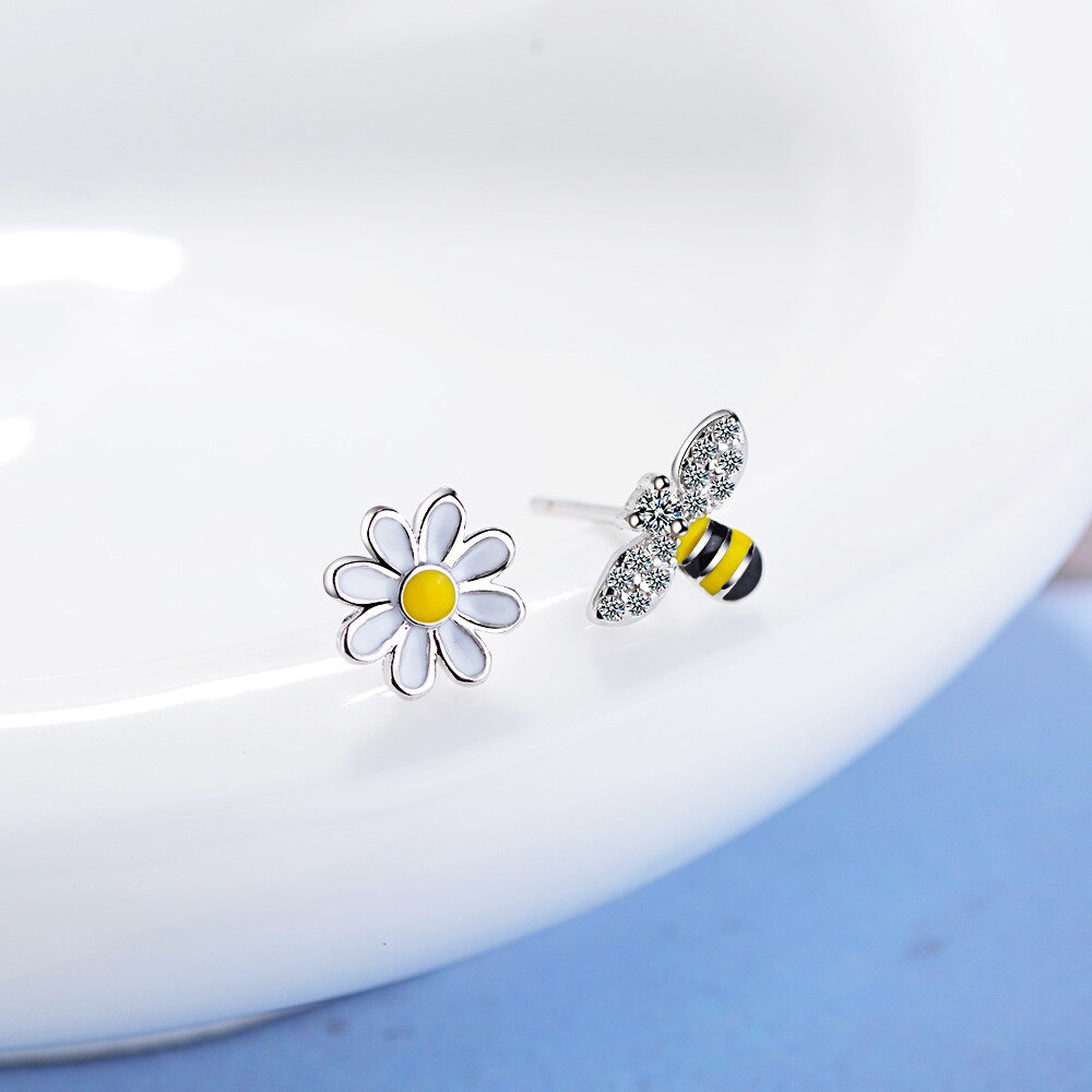 925 bee stamp hot sale