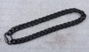 FishSheep Acrylic Black Chain Lock Pendant Necklace For Men Women Hip Hop Long Chain Buckle Necklace 2021 Jewelry