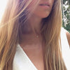 Back Drop Chain Necklaces For Women Elegant Long Crystal Wedding Accessories Backless Chain Beach Jewelry