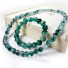 Genuine Natural Green 8mm Jade Beads Necklace Jadeite Jewelry Charm Accessories Lucky Amulet Gifts for Women Her Men