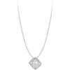 Geometric Beauty Necklace S925 Sterling Silver Simple Flash Diamond Faceted Ball Clavicle Necklace Oжерелье
