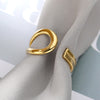 Geometric Cross Twist Rings For Women Stainless Steel Gold Color Open Female Ring 2023 Trend Party Jewelry anillos mujer