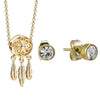 Gold Color Crystal Jewelry Sets NE+EA 20 Styles Fine Earrings Necklace Jewelry Set For Women Wedding Jewelry Dropshippig