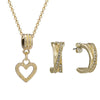 Gold Color Crystal Jewelry Sets NE+EA 20 Styles Fine Earrings Necklace Jewelry Set For Women Wedding Jewelry Dropshippig