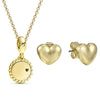 Gold Color Crystal Jewelry Sets NE+EA 20 Styles Fine Earrings Necklace Jewelry Set For Women Wedding Jewelry Dropshippig