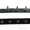Gothic Men Women Unisex Faux Leather Spike Rivet Choker Punk Necklace Jewelry