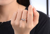 925 Stamp Silver Color Bowknot Zircon Adjustable Open Finger Rings For Women Girls Wedding Dorpshipping Anelli Party Jewelry