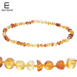 Genuine Natural Baltic Amber Necklace Certified Authentic Amber Baby Teething Necklace Adults Handmade Women Jewelry