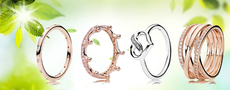 CHIELOYS Trendy Classical Twist Rope Cubic Zirconia Finger Brand Ring For Women Wedding engagement Rings Trinket Gifts