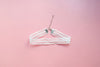 HUANZHI 2021 Sweet  Wavy Flower White Lace Imitation Pearl Pendant Clavicle Chain Choker Necklace for Women Wedding Jewelry