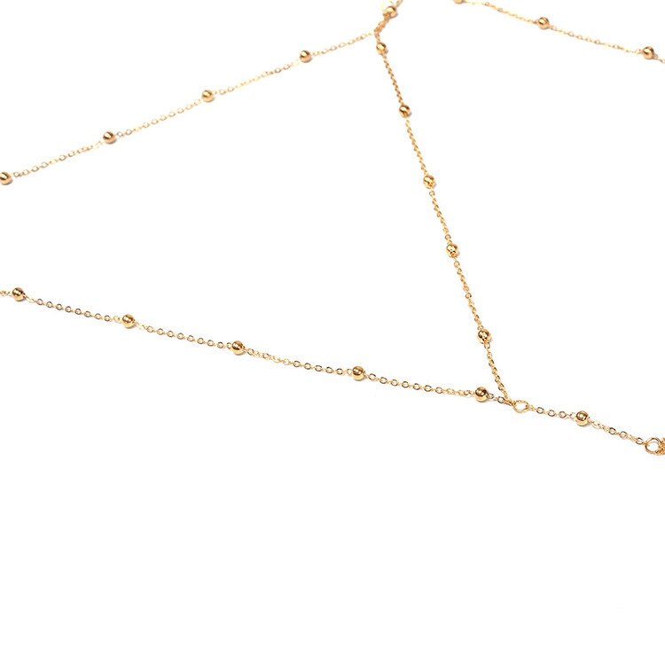 Rhinestones Tassel Body Chain Sexy Beach Gold Silver Color Wedding Accessories Bra Cross Body Chain Jewellery for Women