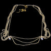 Stonefans Handmade Bridal Rhinestone Shoulder Necklace Chain for Women Wedding Crystal Body Shoulder Jewelry Statement Necklace