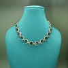 Gorgeous Floral Rhinestone Necklace Sweater Chain For Women Punk Choker Temperament Retro Wedding Jewelry Gift