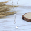 Heart Pendant Necklace For Women Choker Silver Color Wedding Girls Neck Chain Jewelry Girlfriend Valentines Day Gifts