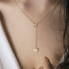 Heart Pendant Necklace For Women Choker Silver Color Wedding Girls Neck Chain Jewelry Girlfriend Valentines Day Gifts