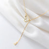 Heart Pendant Necklace For Women Choker Silver Color Wedding Girls Neck Chain Jewelry Girlfriend Valentines Day Gifts