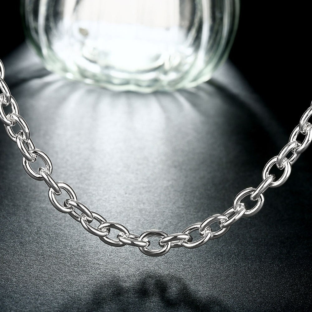 925 Stamped Silver Necklaces for Men's woman  designer party wedding accessories fine Jewelry Christmas Gifts