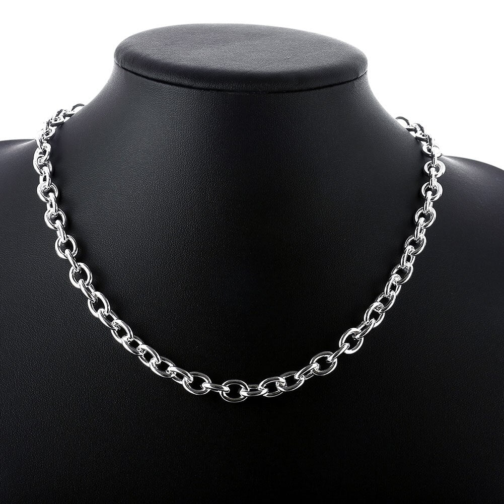 925 Stamped Silver Necklaces for Men's woman  designer party wedding accessories fine Jewelry Christmas Gifts