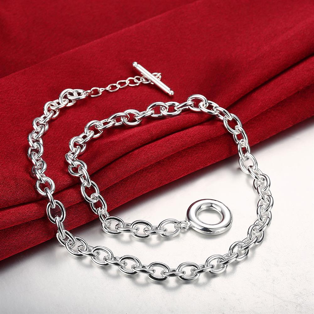 925 Stamped Silver Necklaces for Men's woman  designer party wedding accessories fine Jewelry Christmas Gifts