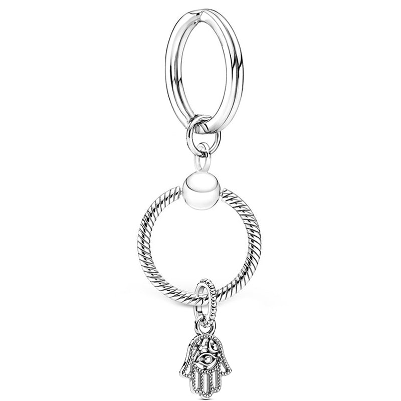 Zinc Alloy Silver Plated Keychain For Women Men Lovers Gift Wedding Couple Lemon Pendant Keyring Key Chain