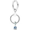 Zinc Alloy Silver Plated Keychain For Women Men Lovers Gift Wedding Couple Lemon Pendant Keyring Key Chain