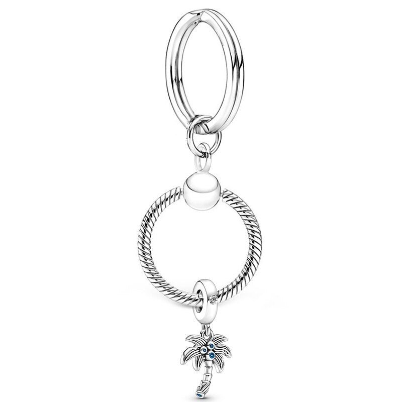 Zinc Alloy Silver Plated Keychain For Women Men Lovers Gift Wedding Couple Lemon Pendant Keyring Key Chain