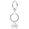 Zinc Alloy Silver Plated Keychain For Women Men Lovers Gift Wedding Couple Lemon Pendant Keyring Key Chain