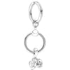Zinc Alloy Silver Plated Keychain For Women Men Lovers Gift Wedding Couple Lemon Pendant Keyring Key Chain