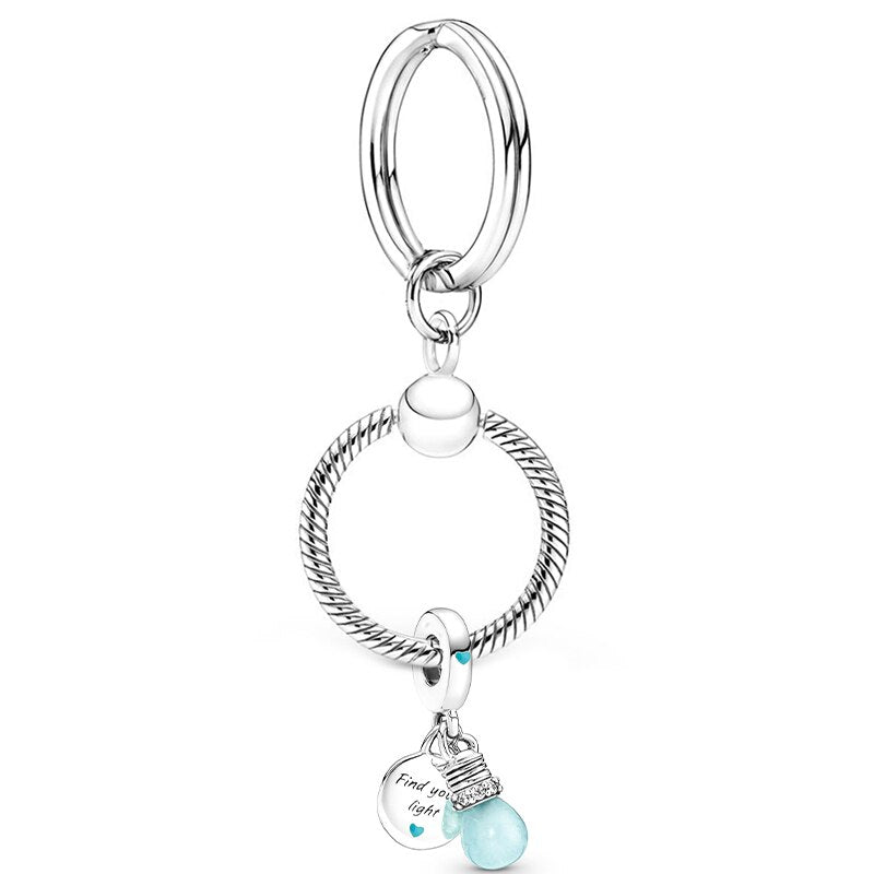 Zinc Alloy Silver Plated Keychain For Women Men Lovers Gift Wedding Couple Lemon Pendant Keyring Key Chain