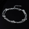 designer 925 sterling silver Tassel beads Bracelets necklaces for women original jewlery sets party wedding