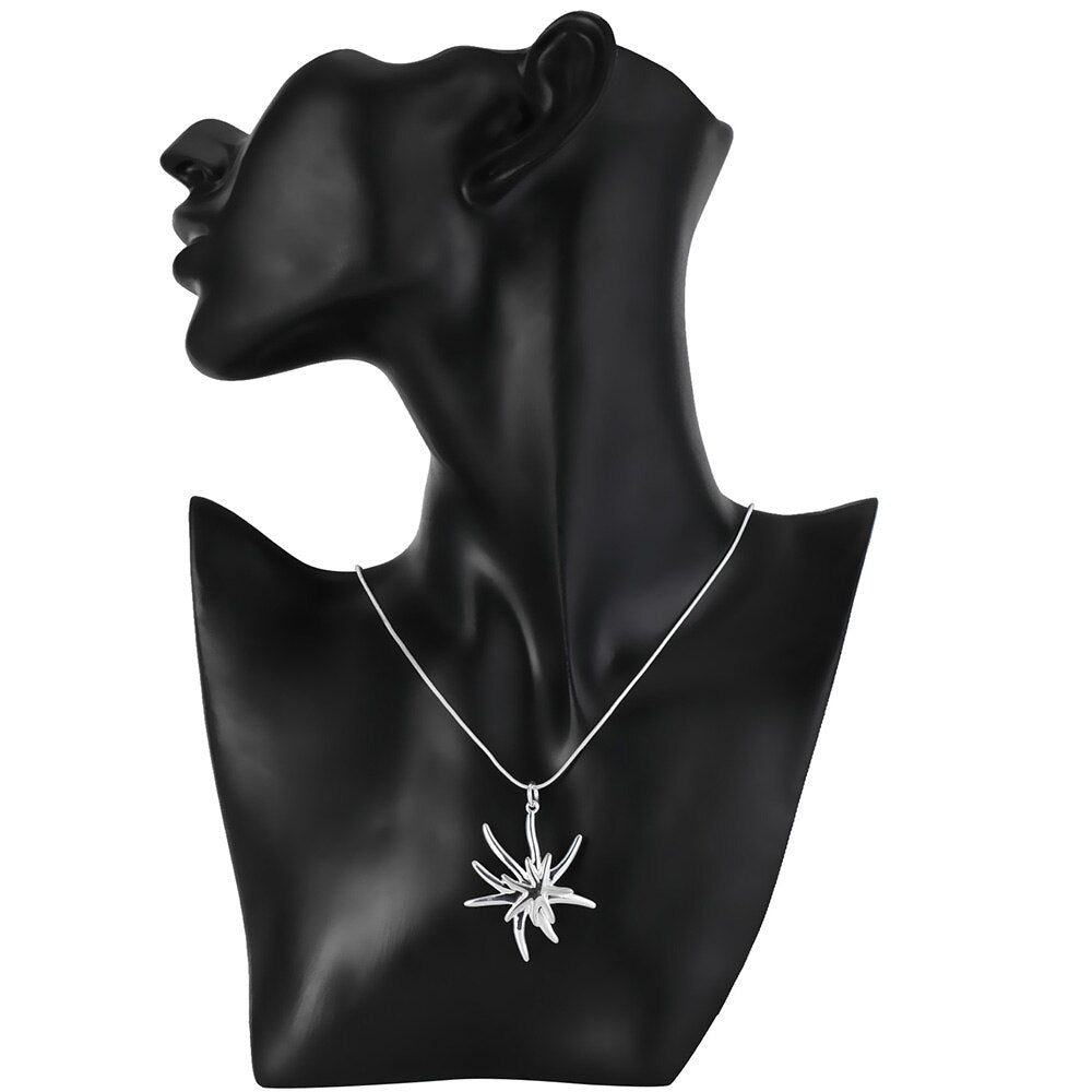 trend 925 Stamped Silver fine Starfish Pendant Necklace For Women Holiday gifts party wedding streetwear Jewelry