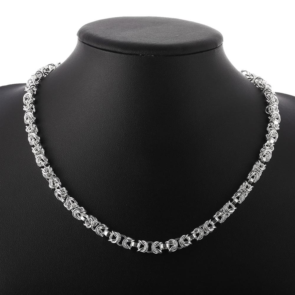 trend designer 925 Sterling Silver classic Circle chain Bracelet necklace for men women Jewelry set Party gifts