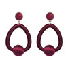7 colors statement pom pom drop earring Jewelry Hot Selling Elegant Earrings for Women earrings