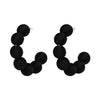 7 colors statement pom pom drop earring Jewelry Hot Selling Elegant Earrings for Women earrings