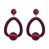 7 colors statement pom pom drop earring Jewelry Hot Selling Elegant Earrings for Women earrings