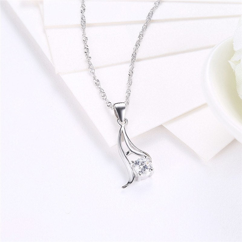 KJ-SH-N0043, New arrival Fashion Jewelry, Luxury party, with AAA clean cz pendant (necklace),Mystical,lovely for Lady, or gift