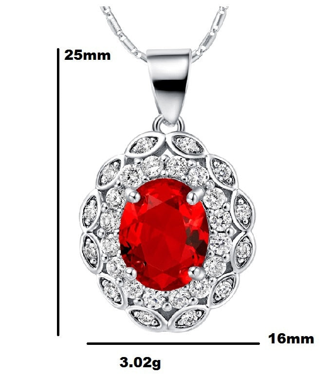 Lady Silver Jewelry Necklaces for Women 2015 Big Crystal Pendant for Wedding Girls Gift Korean Drama Flowers Bijoux T493