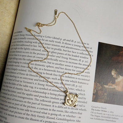 925 sterling silver original abstract figure pendant necklace gold design exquisite necklace for women fine jewelry