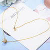 925 Stamp Silver Color Necklace Chain Silver Golden Crown Pendants Link Women Wedding Party Accessory Lucky Jewelry Gift