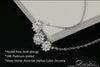 Cubic Zirconia Exaggerated CZ Stone Choker Necklaces &Pendants Silver Color Party/Wedding Jewelry For Women N398