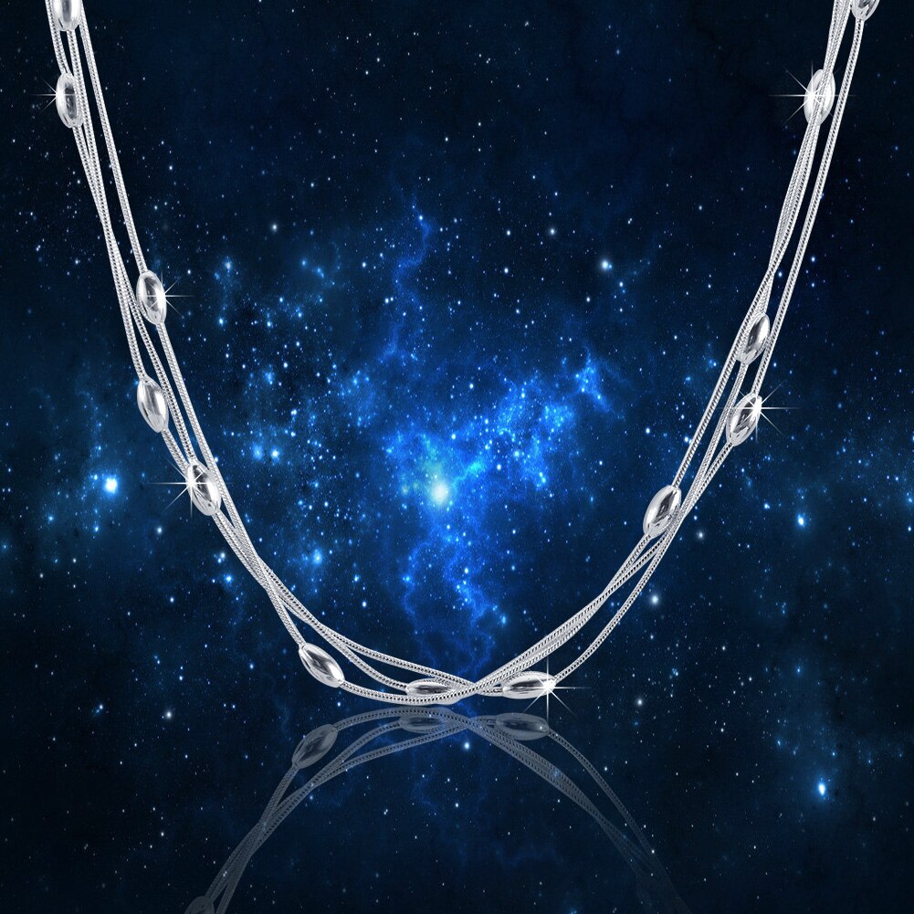 jewelry designer 925 Stamped silver Charms beads Necklace for women party wedding accessories gifts