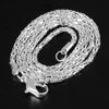 MINHIN Multi-style Silver Plated Chain Necklace Ladies Jewelry Handmade Accessories Casual Wedding Jewelry 5 pcs Chain