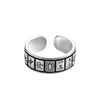 Mahjong Personalized Gift Silver Female Ring Engagement   Items For Business Jewelry y2k Accessories GaaBou