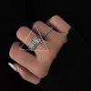 Mahjong Personalized Gift Silver Female Ring Engagement   Items For Business Jewelry y2k Accessories GaaBou