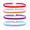 Mix 12 colors 12Pcs/Set 10mm Velvet Choker Necklaces For Women Girls Punk Gothic Pendant Necklace Cho collier ras du cou