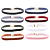 Mix 12 colors 12Pcs/Set 10mm Velvet Choker Necklaces For Women Girls Punk Gothic Pendant Necklace Cho collier ras du cou