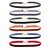 Mix 12 colors 12Pcs/Set 10mm Velvet Choker Necklaces For Women Girls Punk Gothic Pendant Necklace Cho collier ras du cou
